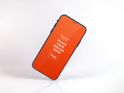 Download iPhone Mockup Vol 10 (Freebie) 3d apple blank device display gadget ios iphone mobile mockup screen smartphone technology touchscreen