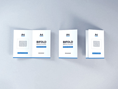 Download Bifold Brochure Vol 11 bifold brochure mockup photoshop premium template