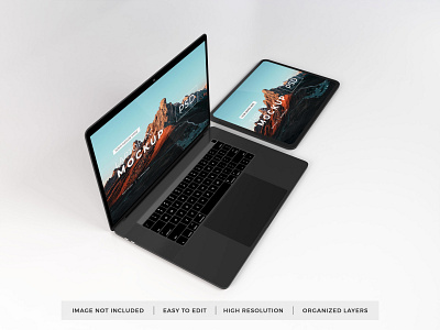 Download MacBook & iPad Mockup Vol 13