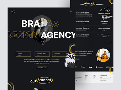 Digital Agency Landing page