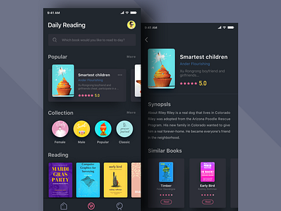 Read app design