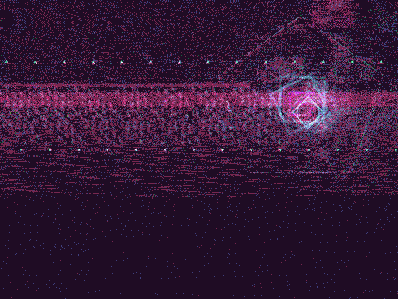 Nonsense after effects fui gif glitch pink