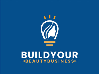 Logo designed for a beauty education brand