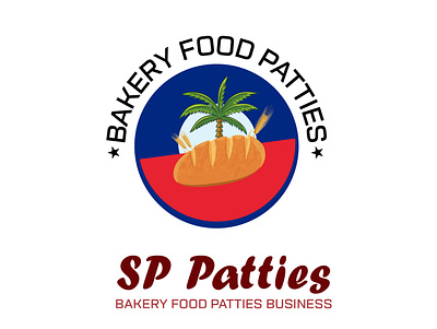 logo for a bakery Haitian catering business bakery logo logo