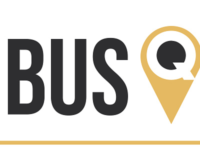 Logo design for bus q design illustration logo typography