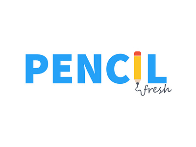 Pencil Logo1 design logo typography