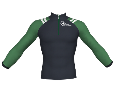 Full Sleeve T shirt Created In Marvelous Designer