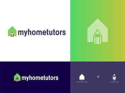 Logo for my home tutors