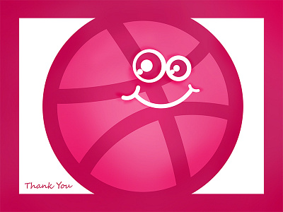 Hello Dribbble and Thank You dribbble hello