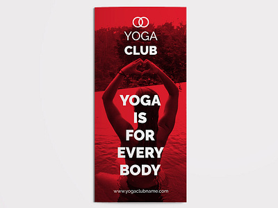 TriFold Yoga Template CorelDraw alfaera coreldraw design print template tri fold unsplash yoga