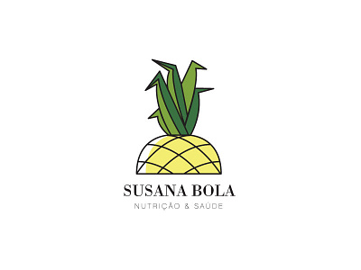 Nutritionist logo health logo logotype nutritionist pineapple portugal vector logo