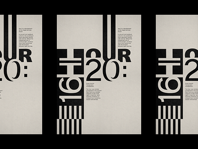 Experimental Typography 2d alphabet black and white branding composition design experimental flat font graphic hour lines minimalistic negative space number poster type typeface typography vector