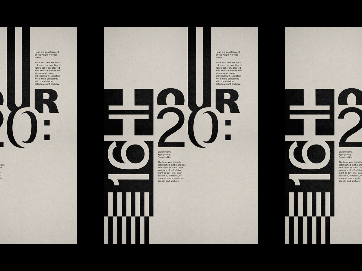 Experimental Typography by Nick Ugre on Dribbble