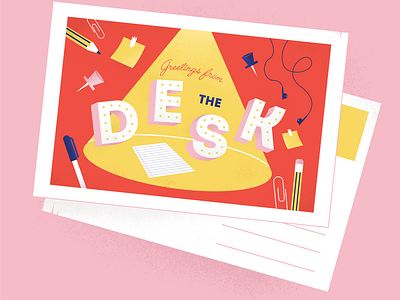 Postcards from Home: Desk