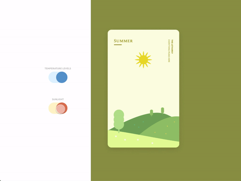 Daily UI #015 - (NOT) On/Off Switch animation card colorful flat graphicdesign interface invision invisionapp invisionstudio minimalist motion motion design motion ui motiongraphics states toggle ui ui design ui motion uiux