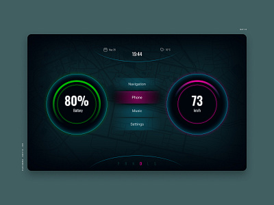 Daily UI #034 - Car Interface