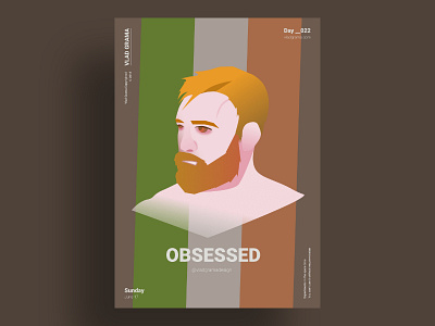OBSESSED - Minimalist poster design