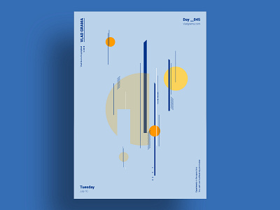 LIPSUM - Minimalist poster design