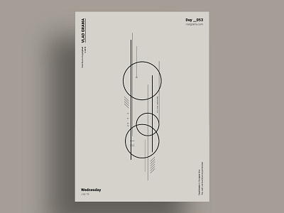 ORBIT - Minimalist poster design