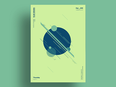 TIME - Minimalist poster design