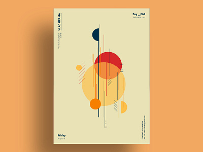 RED GIANT - Minimalist poster design