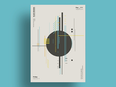 SCIENCE - Minimalist poster design