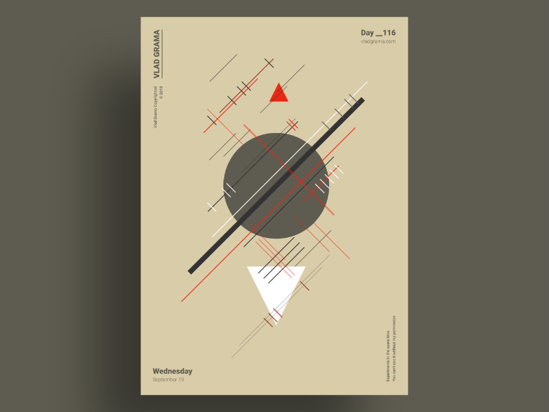 CONSUME - Minimalist poster design by Vlad Grama on Dribbble