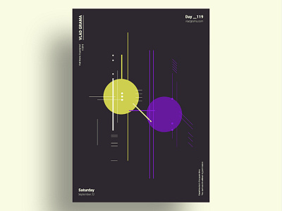 DECAYS - Minimalist poster design