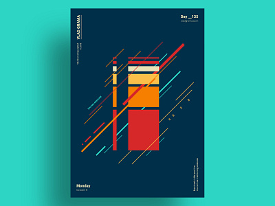 MESS - Minimalist poster design by Vlad Grama on Dribbble