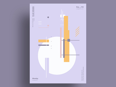 DULL - Minimalist poster design abstract art abstract design composition design design art flat geometric geometric art geometric design geometric illustration illustration minimalism minimalist minimalist design minimalist poster poster poster a day poster art poster challenge poster collection