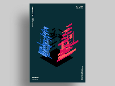 ISOPLEX - Minimalist poster design