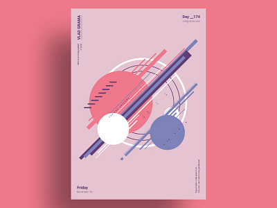 BLEND - Minimalist poster design