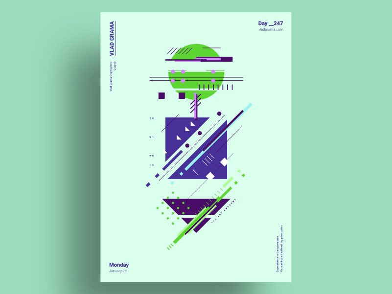 CORE LIMAS - Minimalist poster design by Vlad Grama on Dribbble