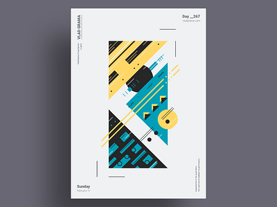 CLMN - Minimalist poster design by Vlad Grama on Dribbble