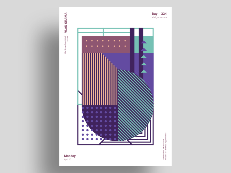 CREX - Minimalist poster design by Vlad Grama on Dribbble