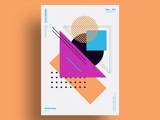 Everyday experiment - Posters by Vlad Grama | Dribbble