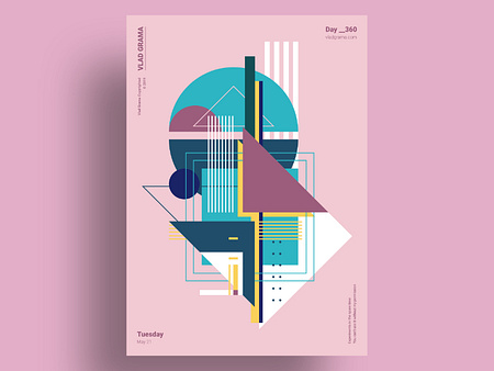 Everyday experiment - Posters by Vlad Grama | Dribbble