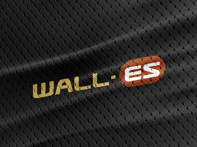 Wall-ES branding disney fantasy football logo robot sports vector wall e wordmark
