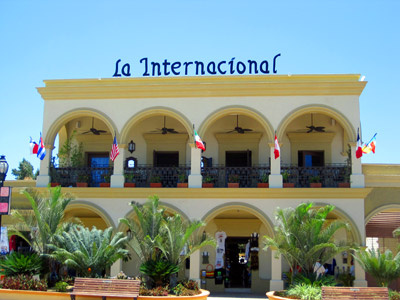 La International font mexico san jose del cabo sign