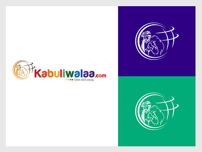 Kabuliwalaa.com logo Concept color idea design graphic identity illustrator logo print ui victor web