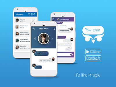 Owl Chat - Messaging App UI