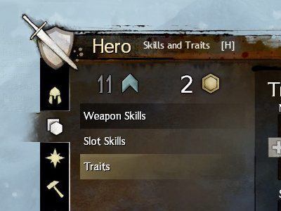 Guild Wars 2 Skill and Traits Equip Window