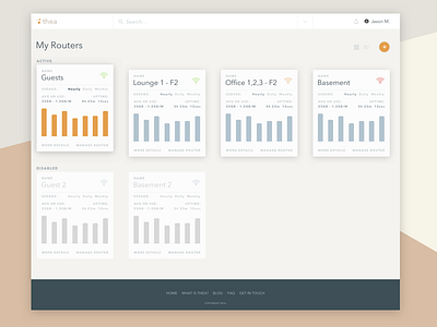 Thea - Router Management