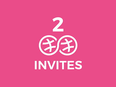 2 Invites 2 draft dribbble invitations invite invites join prospects two