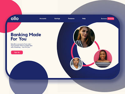 ollo Landing Page