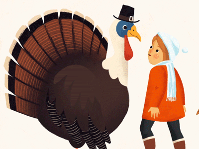 Thanksgiving 2017 animation design holidays thanksgiving
