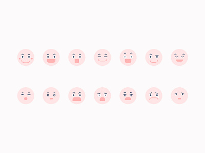 Emoji - For Mood Diary emoji icon vector