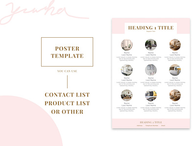 Pink Poster Template - Free Flyer figma flyer graphicdesign pink poster