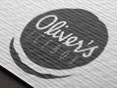 Olivers Icebox Logo dessert food logo food truck logo logo design nashville