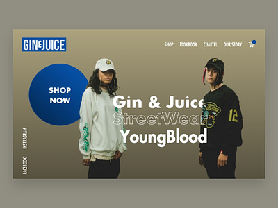 Gin&Juice adobexd brandidentity branding design ecoomerce ui ux webdesign webdeveloper